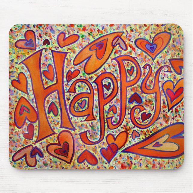 Happy Mousepad (Front)
