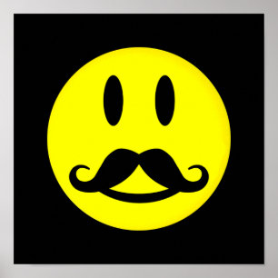 Happy Moustache poster