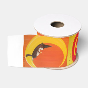 Happy "Ms. Elizabeth" Halloween Ribbon Grosgrain Ribbon