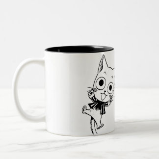 Happy Mug – Fairy Tail Black & White Manga with Co