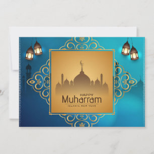 Happy Muharram Holiday Card
