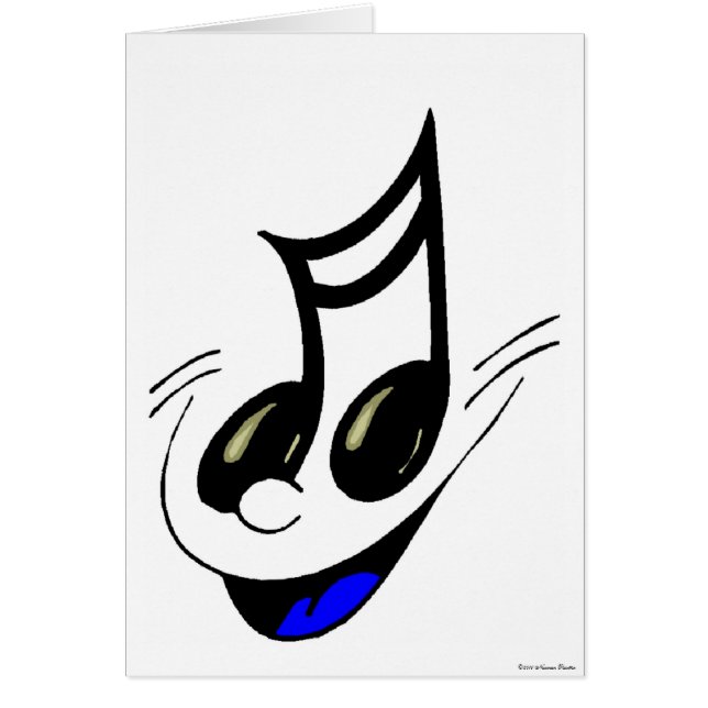 Happy Music Key Card (Front)
