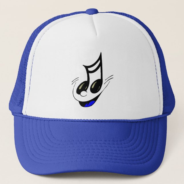 Happy Music Key Hat (Front)