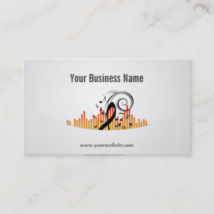 Happy Music Lessons Business Card