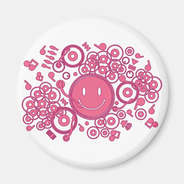 Happy_Music Magnet (Front)