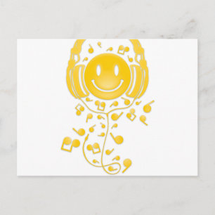 Happy_Music Postcard