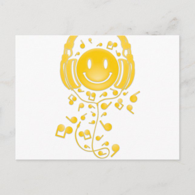 Happy_Music Postcard (Front)