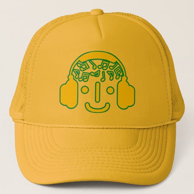 Happy_Music Trucker Hat (Front)