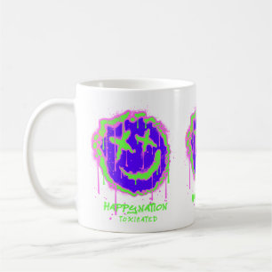 Happy Nation Toxified Mug – Bold Statement Design