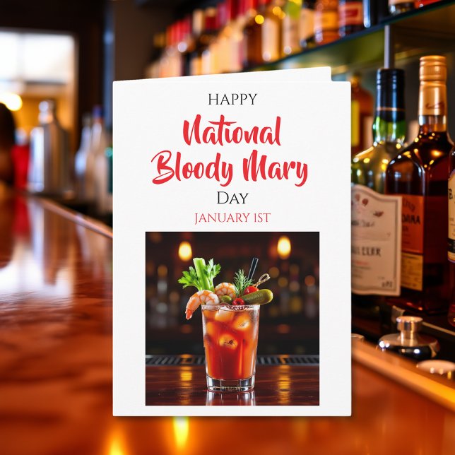 Happy National Bloody Mary Day | January 1st Card (Creator Uploaded)