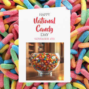 Happy National Candy Day   November 4th Card