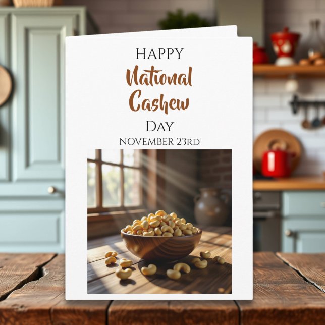 Happy National Cashew Day | Nov 23rd Card (Creator Uploaded)