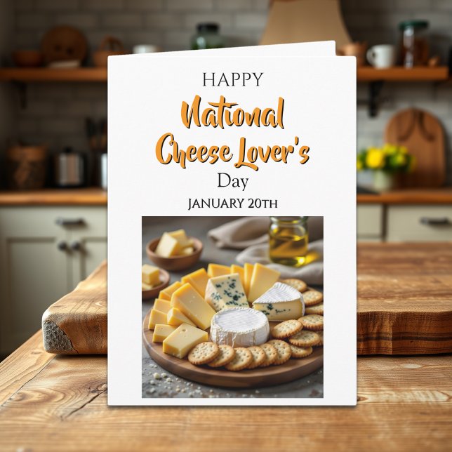 Happy National Cheese Lovers Day | Jan 20th Card (Creator Uploaded)