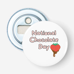 Happy national chocolate day bottle opener