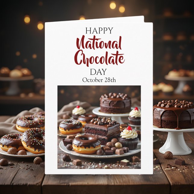 Happy National Chocolate Day | October 28th Card (Creator Uploaded)
