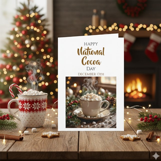 Happy National Cocoa Day! December 13th Card (Creator Uploaded)