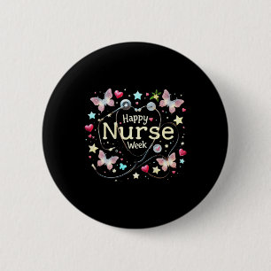 Happy National Nurses Week 2025 - Cute Future Nurs 6 Cm Round Badge