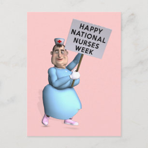 Happy National Nurses Week! Postcard