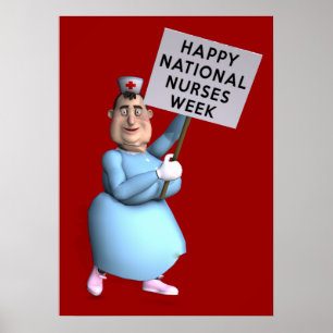 Happy National Nurses Week! Poster