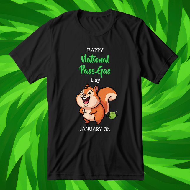 Happy National Pass Gas Day | January 7th Tri-Blend Shirt (Creator Uploaded)
