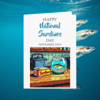 Happy National Sardines Day | Nov 24th