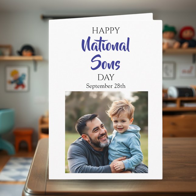 Happy National Sons Day! September 28th Card (Creator Uploaded)