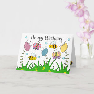 Happy Nature Birthday Card
