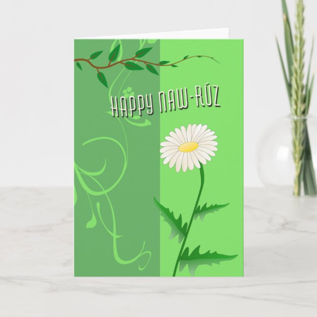 Happy Naw-Ruz Card (Front)