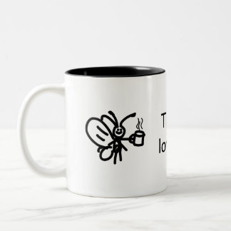 Happy neighbours Two-Tone coffee mug