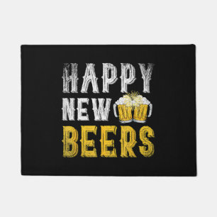 Happy New Beers Party Doormat