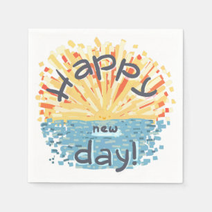 Happy New Day! Napkin