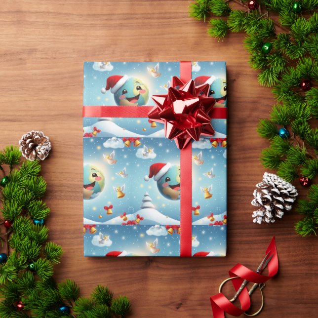 Happy New Planet! Wrapping Paper (Holiday Gift)