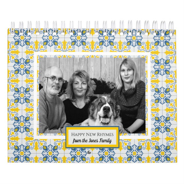 Happy New Ryhmes from the family Calendar (Cover)