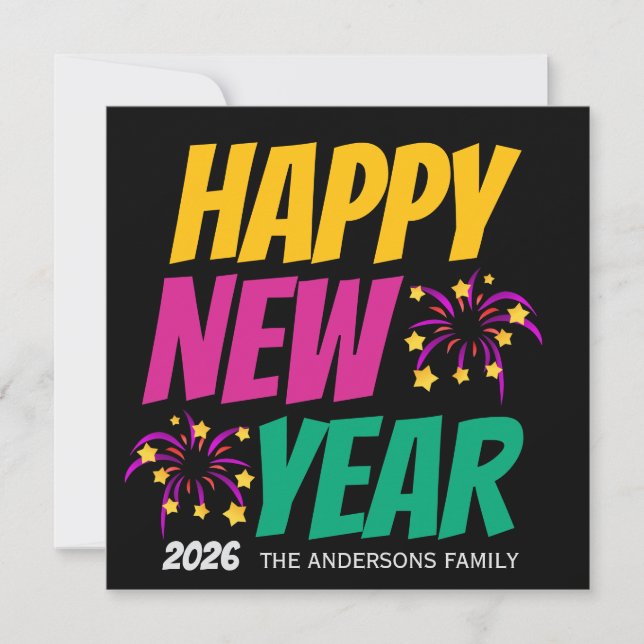 Happy New Year  (Front)