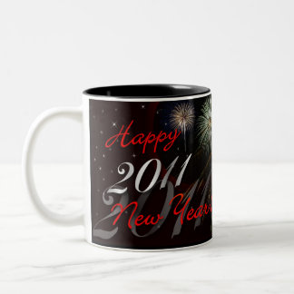 Happy New Year 2011 Custom Photo Mug