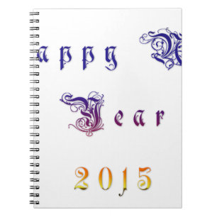 Happy New Year 2015 Hakuna Matata wishes.png Notebook