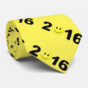 Happy New Year 2016 Funny Sweet Number Tie
