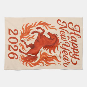 Happy new year 2016  tea towel