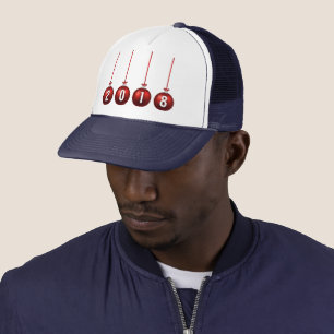 Happy New Year 2018 Apparel Trucker Hat