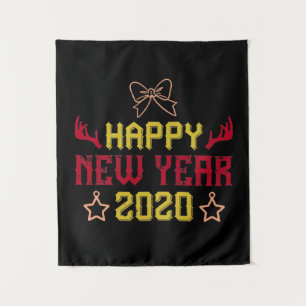 Happy New Year 2020 2 Tapestry