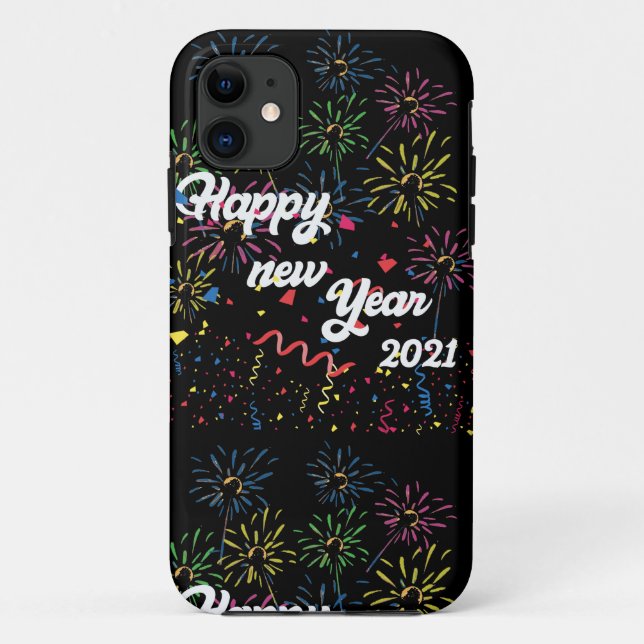 happy new year 2021 Case-Mate iPhone case (Back)