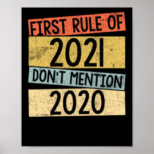 HAPPY NEW YEAR 2021 NEW YEARS EVE 2020 GIFT FOR HE POSTER