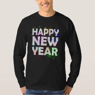 Happy New Year 2021 New Year's Eve Countdown T-Shirt