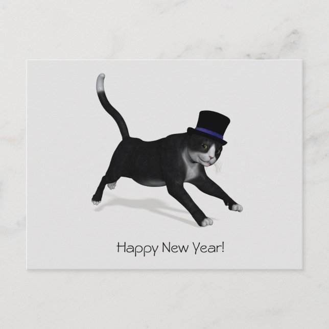 Happy New Year 2021 Postcard (Front)