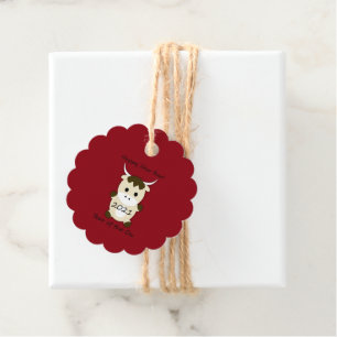 Happy New Year 2021 Year of the Ox Favour Tags