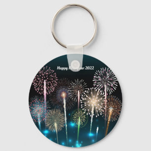 Happy New Year 2022  Key Ring