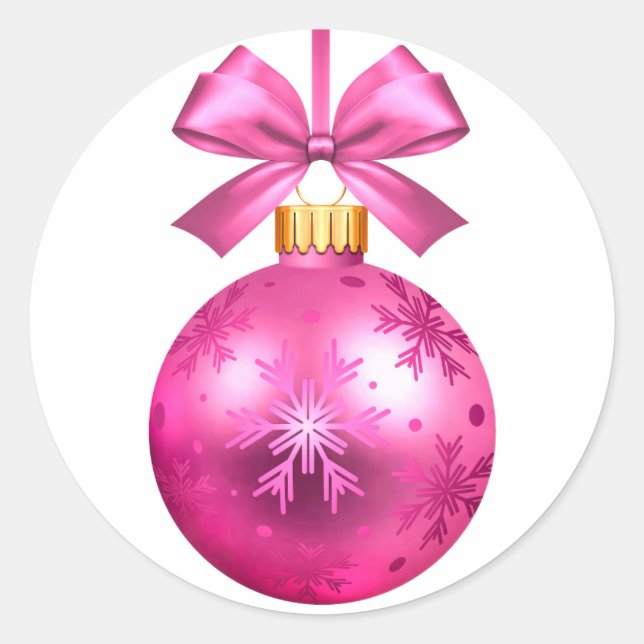 happy new year 2022 ornament classic round sticker (Front)