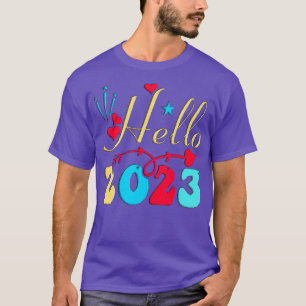 Happy New Year 2023 Hello 2023  T-Shirt