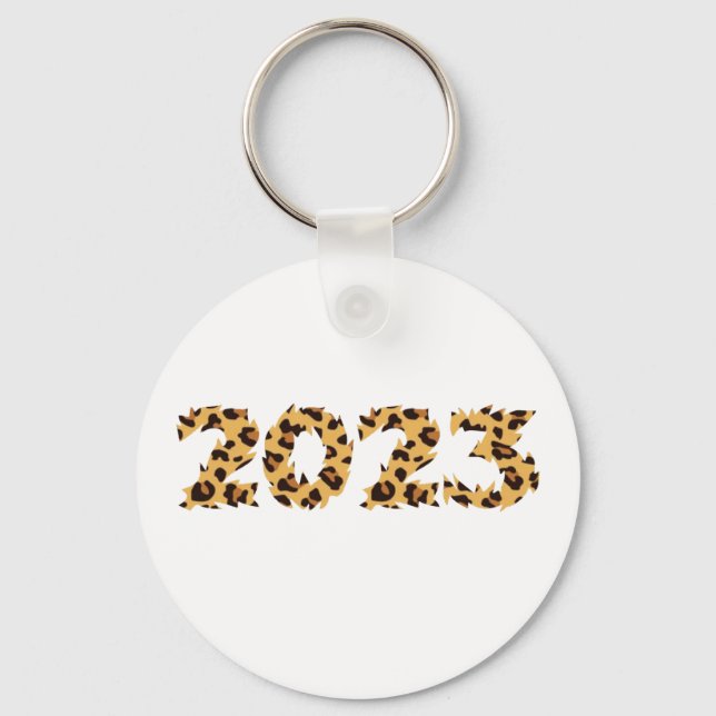Happy New Year 2023  Key Ring (Front)