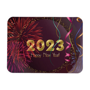 Happy New Year 2023 Magnet